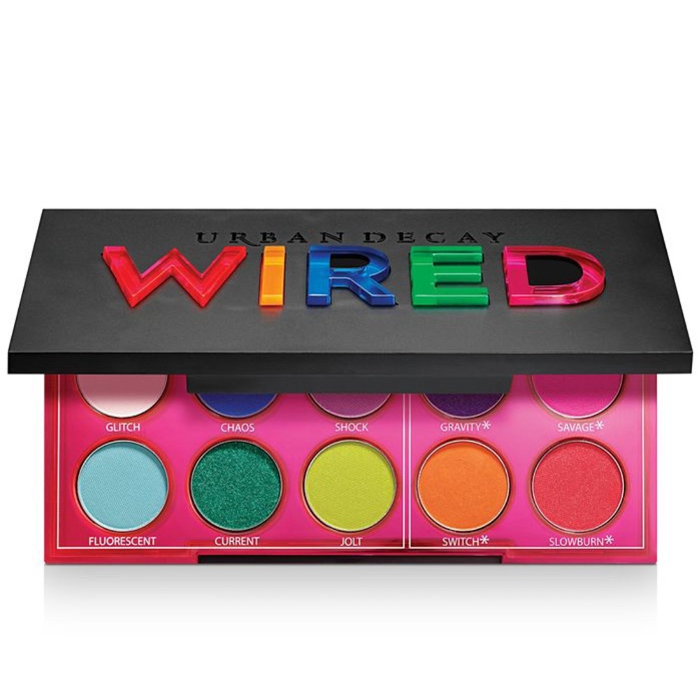 NEW Urban Decay Wired Pressed Pigment Palette